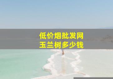 (低价烟批发网)玉兰树多少钱