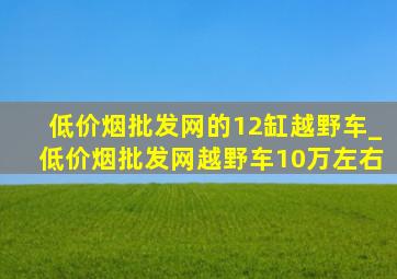 (低价烟批发网)的12缸越野车_(低价烟批发网)越野车10万左右