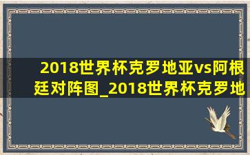 2018世界杯克罗地亚vs阿根廷对阵图_2018世界杯克罗地亚vs阿根廷贺炜