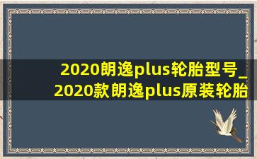 2020朗逸plus轮胎型号_2020款朗逸plus原装轮胎