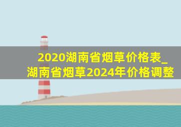 2020湖南省烟草价格表_湖南省烟草2024年价格调整