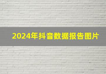 2024年抖音数据报告图片