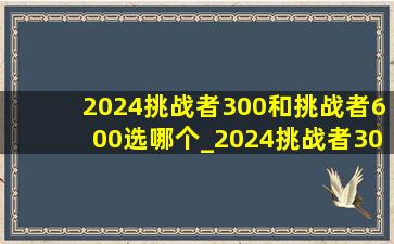 2024挑战者300和挑战者600选哪个_2024挑战者300和传奇500哪个好