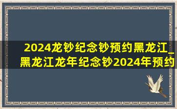 2024龙钞纪念钞预约黑龙江_黑龙江龙年纪念钞2024年预约入口