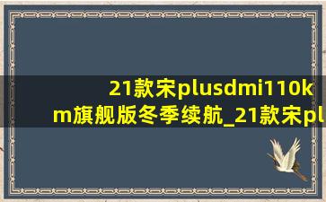 21款宋plusdmi110km旗舰版冬季续航_21款宋plusdmi110km