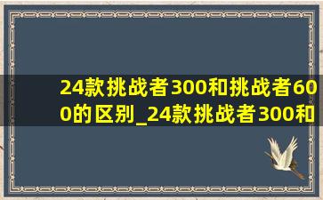 24款挑战者300和挑战者600的区别_24款挑战者300和挑战者600怎么选