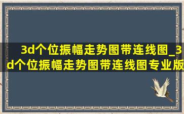 3d个位振幅走势图带连线图_3d个位振幅走势图带连线图专业版