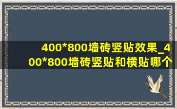 400*800墙砖竖贴效果_400*800墙砖竖贴和横贴哪个好