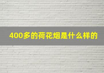 400多的荷花烟是什么样的