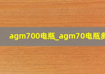 agm700电瓶_agm70电瓶多少钱