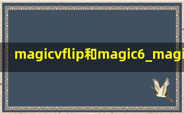 magicvflip和magic6_magicvflip和magic6pro