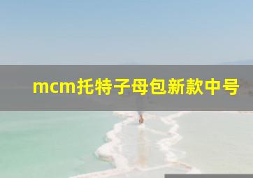 mcm托特子母包新款中号