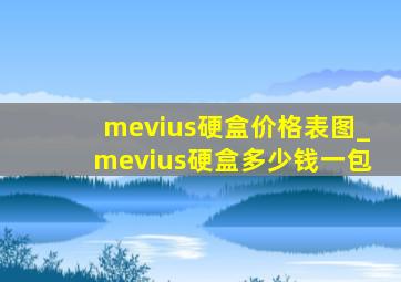mevius硬盒价格表图_mevius硬盒多少钱一包