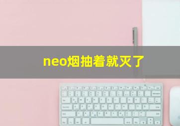 neo烟抽着就灭了