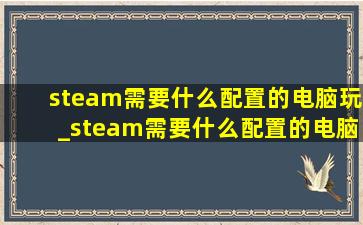 steam需要什么配置的电脑玩_steam需要什么配置的电脑