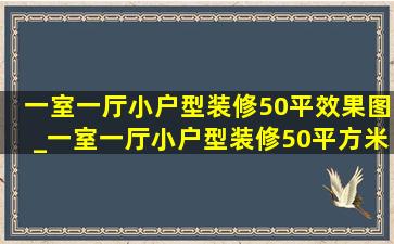 一室一厅小户型装修50平效果图_一室一厅小户型装修50平方米