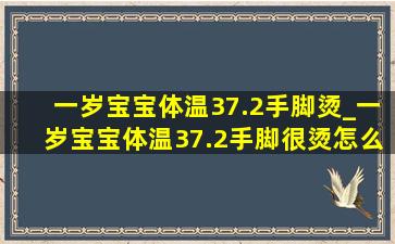 一岁宝宝体温37.2手脚烫_一岁宝宝体温37.2手脚很烫怎么回事