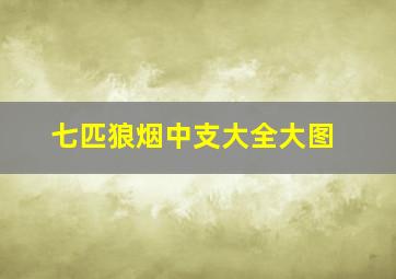 七匹狼烟中支大全大图