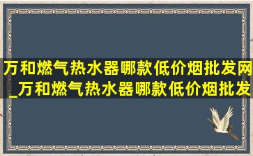 万和燃气热水器哪款(低价烟批发网)_万和燃气热水器哪款(低价烟批发网)的