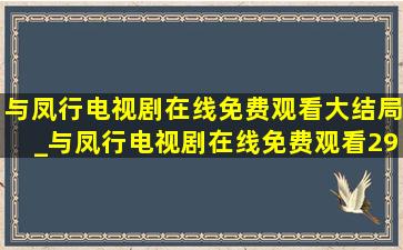 与凤行电视剧在线免费观看大结局_与凤行电视剧在线免费观看29集