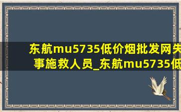 东航mu5735(低价烟批发网)失事施救人员_东航mu5735(低价烟批发网)失事现场