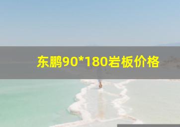 东鹏90*180岩板价格