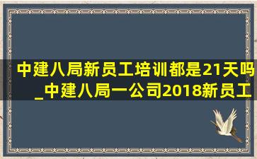 中建八局新员工培训都是21天吗_中建八局一公司2018新员工培训