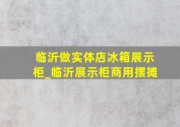 临沂做实体店冰箱展示柜_临沂展示柜商用摆摊