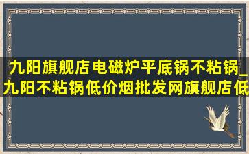 九阳旗舰店电磁炉平底锅不粘锅_九阳不粘锅(低价烟批发网)旗舰店(低价烟批发网)