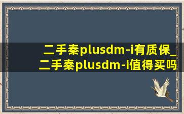 二手秦plusdm-i有质保_二手秦plusdm-i值得买吗