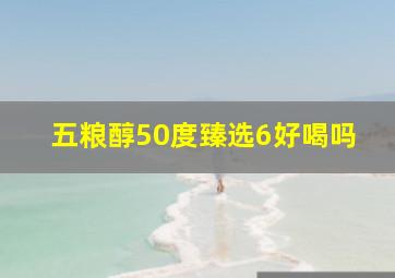 五粮醇50度臻选6好喝吗