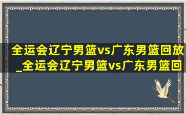 全运会辽宁男篮vs广东男篮回放_全运会辽宁男篮vs广东男篮回放2017