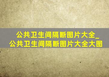 公共卫生间隔断图片大全_公共卫生间隔断图片大全大图