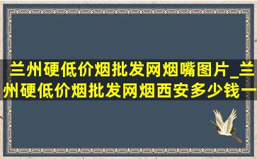 兰州硬(低价烟批发网)烟嘴图片_兰州硬(低价烟批发网)烟西安多少钱一包