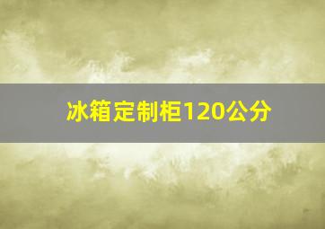 冰箱定制柜120公分