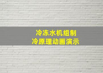 冷冻水机组制冷原理动画演示