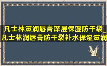 凡士林滋润唇膏深层保湿防干裂_凡士林润唇膏防干裂补水保湿滋润