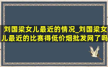 刘国梁女儿最近的情况_刘国梁女儿最近的比赛得(低价烟批发网)了吗