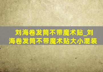 刘海卷发筒不带魔术贴_刘海卷发筒不带魔术贴大小混装