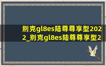 别克gl8es陆尊尊享型2022_别克gl8es陆尊尊享型2023落地