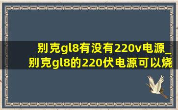 别克gl8有没有220v电源_别克gl8的220伏电源可以烧水吗