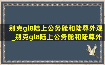 别克gl8陆上公务舱和陆尊外观_别克gl8陆上公务舱和陆尊外观对比