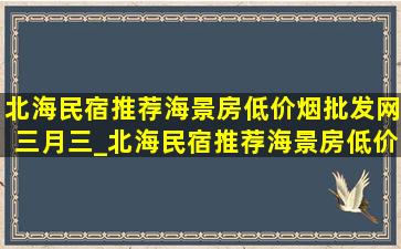 北海民宿推荐海景房(低价烟批发网)三月三_北海民宿推荐海景房(低价烟批发网)五晚