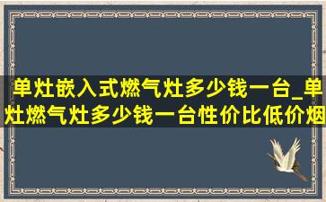 单灶嵌入式燃气灶多少钱一台_单灶燃气灶多少钱一台性价比(低价烟批发网)