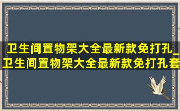 卫生间置物架大全最新款免打孔_卫生间置物架大全最新款免打孔套装