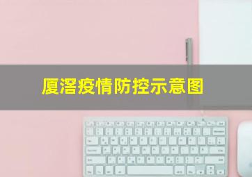 厦滘疫情防控示意图