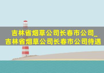 吉林省烟草公司长春市公司_吉林省烟草公司长春市公司待遇