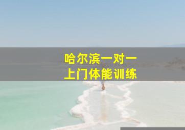 哈尔滨一对一上门体能训练