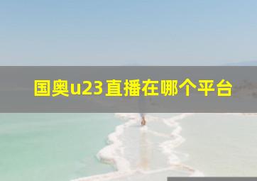 国奥u23直播在哪个平台