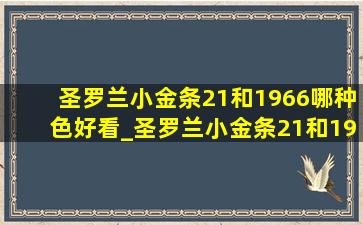 圣罗兰小金条21和1966哪种色好看_圣罗兰小金条21和1966哪个合适黄皮